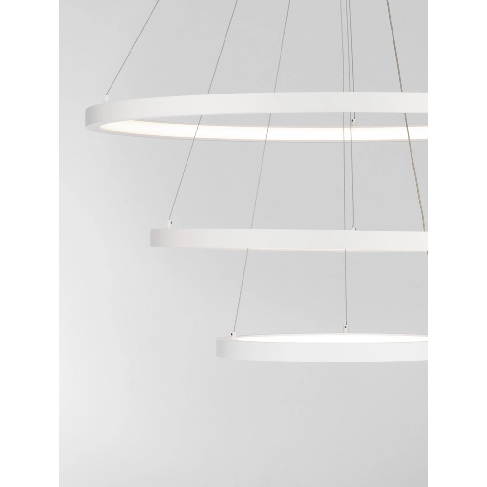 Suspension blanche Empatia Design Triple Lyora 5212017442727