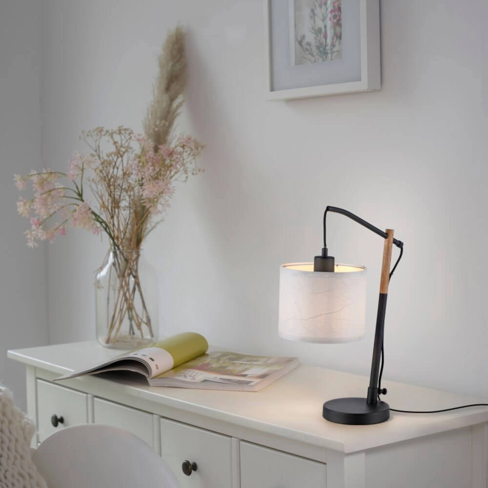 Lampe de table blanche Green Sofie Just Light 4043689995027