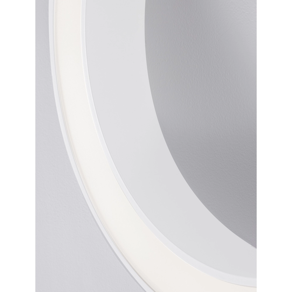 Plafonnier Morbido blanc Ø 60cm Lyora 5212017438577