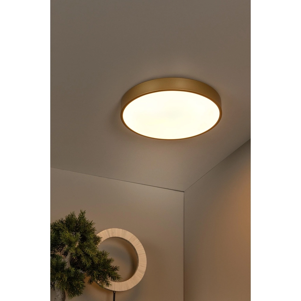 Éclairage de plafond Unar Ø 39,5 cm - 2700K - or Lucide 5411212791887