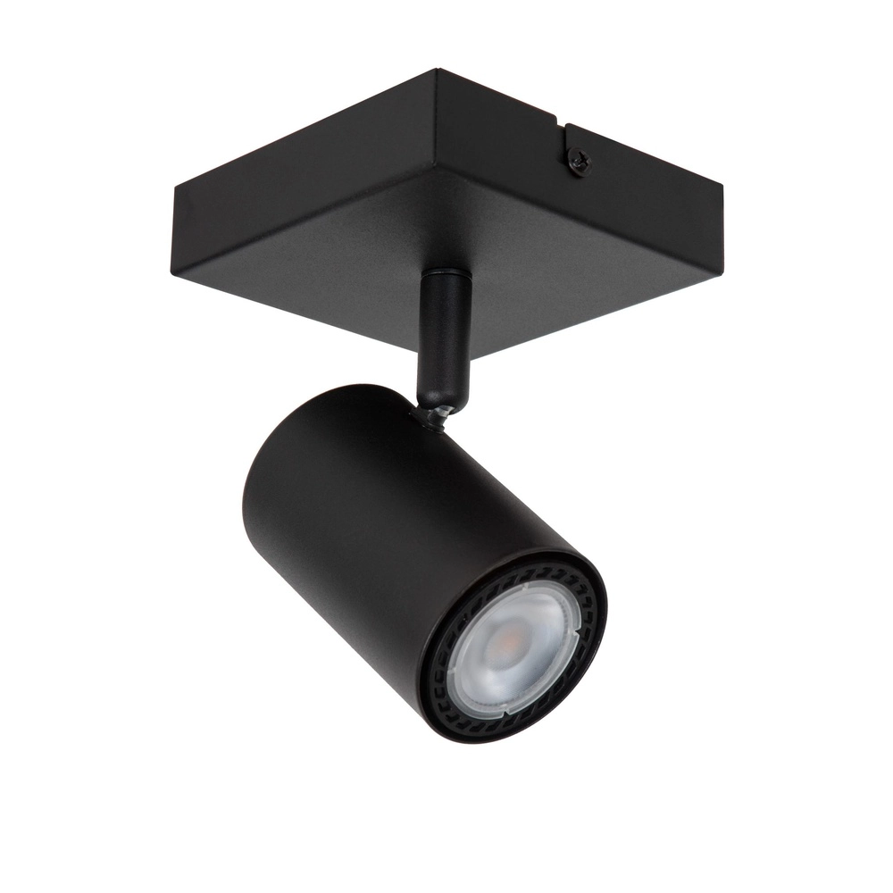 Lampe de plafond Amigo Noir simple