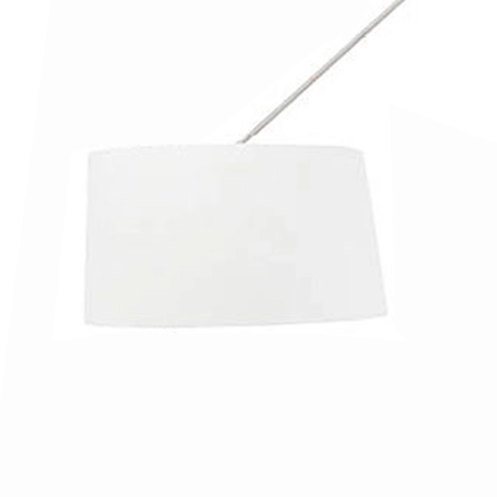 Lampadaire Gramineus 165cm gris avec abat-jour lin blanc Steinhauer 8712746093742