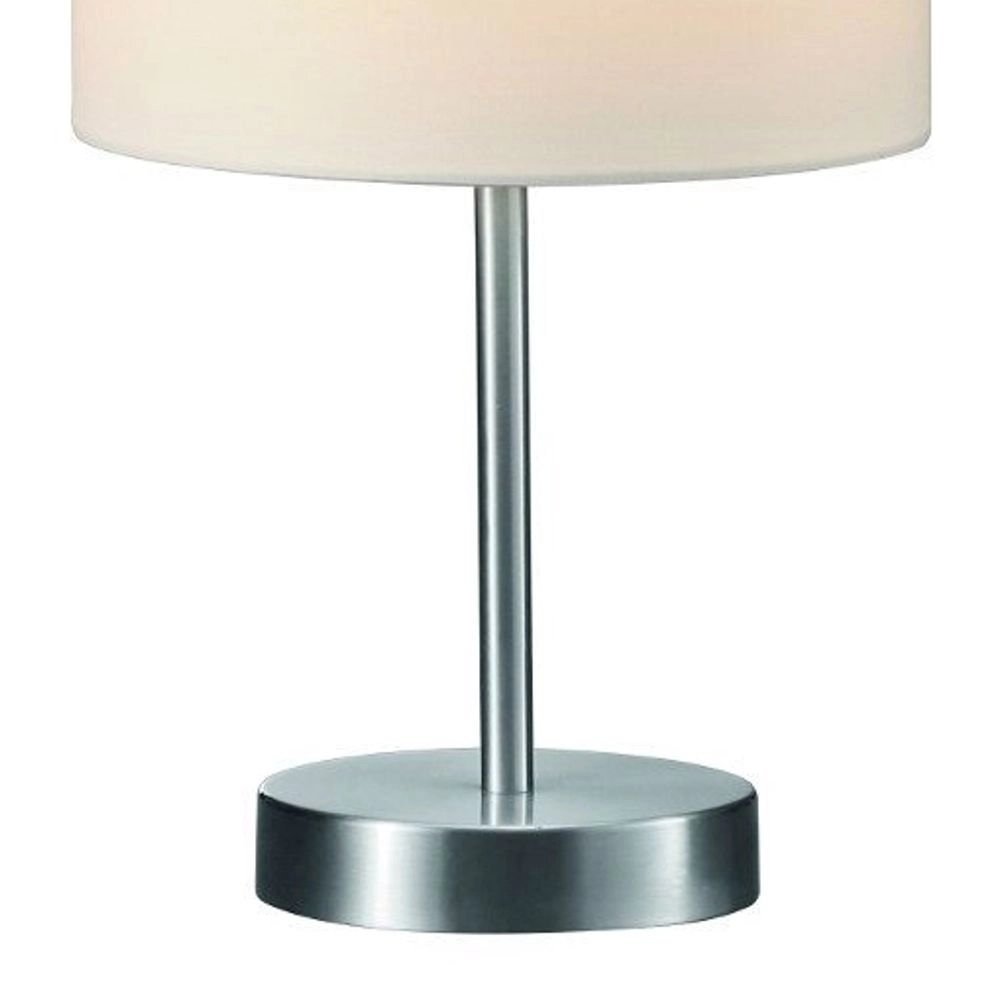 Lampe de table abat-jour Series 4611 avec abat-jour blanc 20cm Trio 4017807246810
