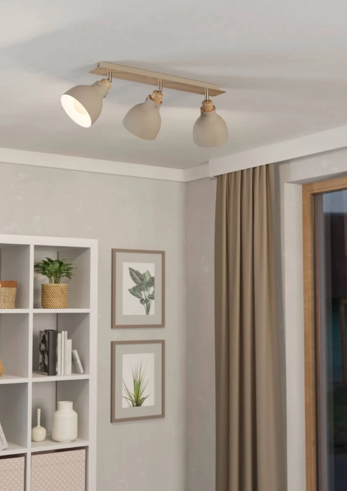 Plafonnier Japandi Arrecife 3 lumières Eglo 9008606262045
