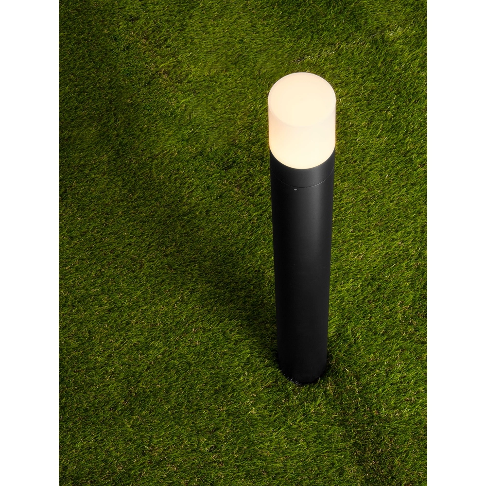 Lampe de jardin design Paul noir 80cm Lyora 5212017448286