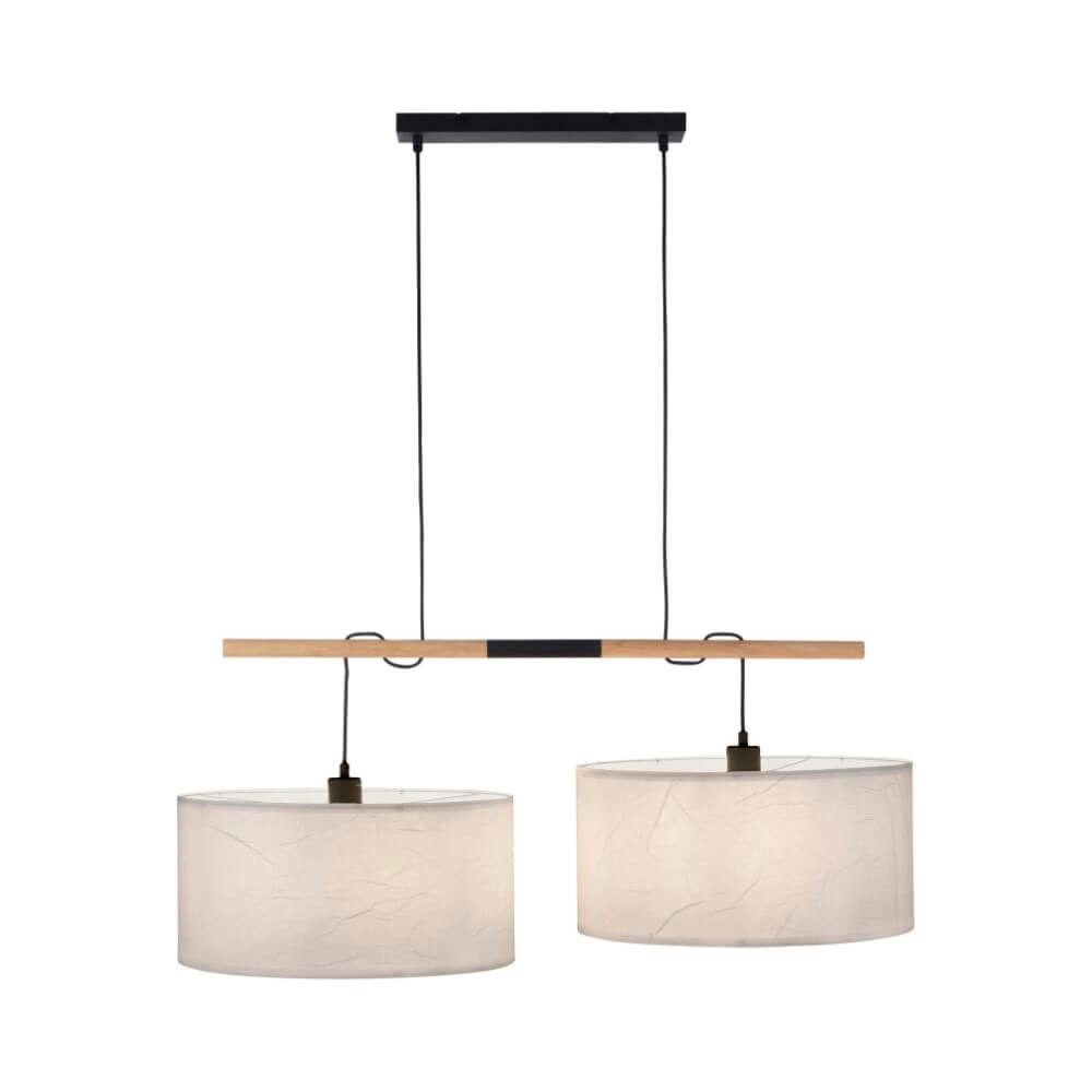 Lampe suspendue blanche Green Sofie duo Just Light 4043689995003