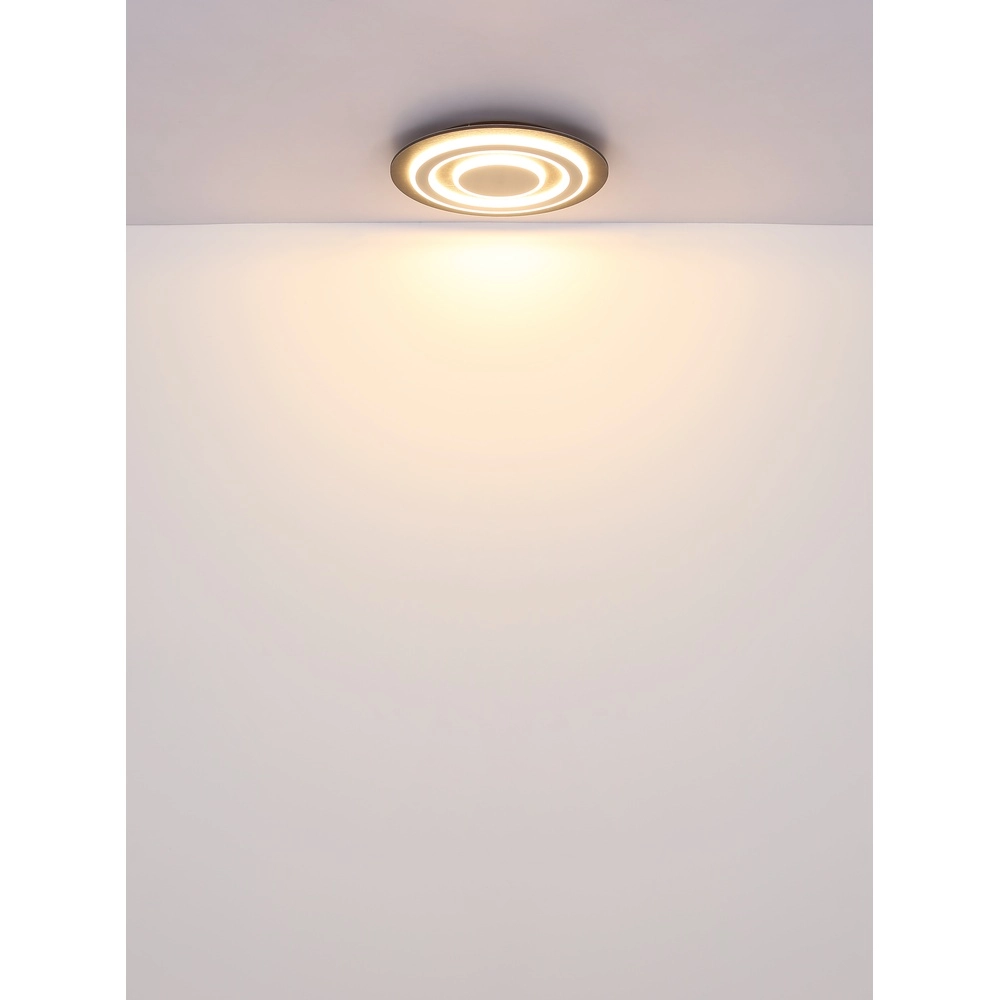 Conception de plafonds Jayden Anthracite de Ø48 cm Globo 9007371456048
