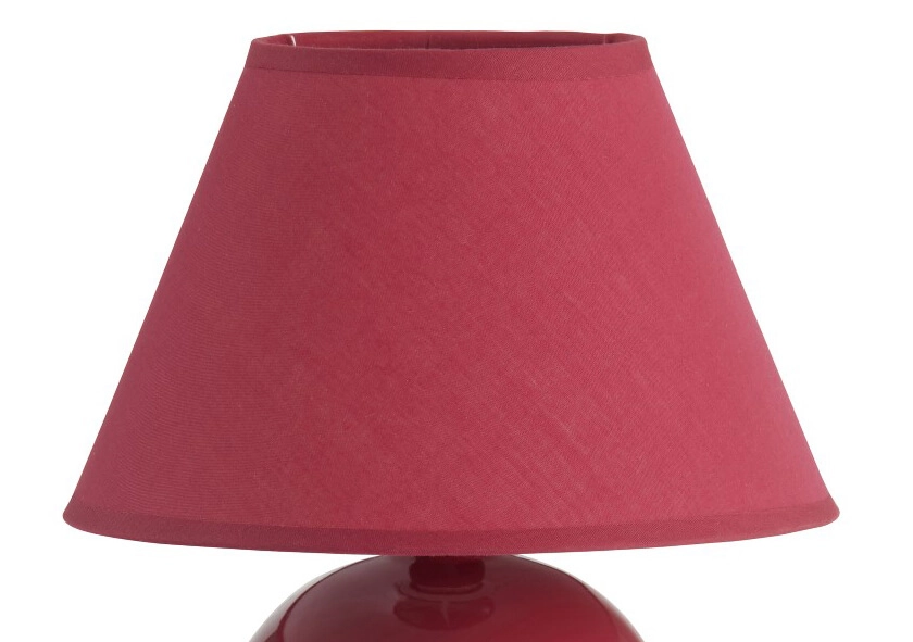 Lampe de table rouge Primo Brilliant 4004353035678