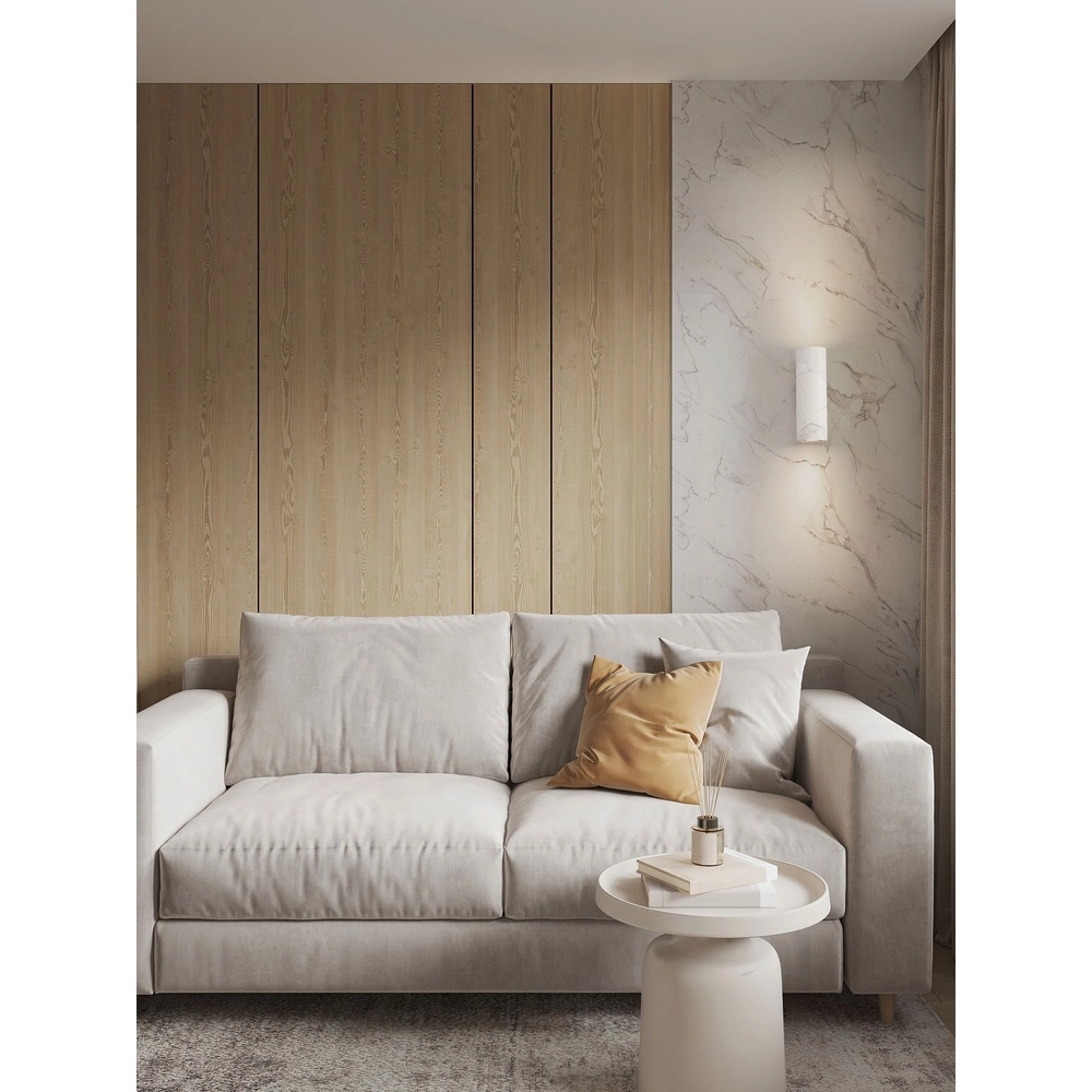 Lampe murale de conception Olvio Marbre blanc