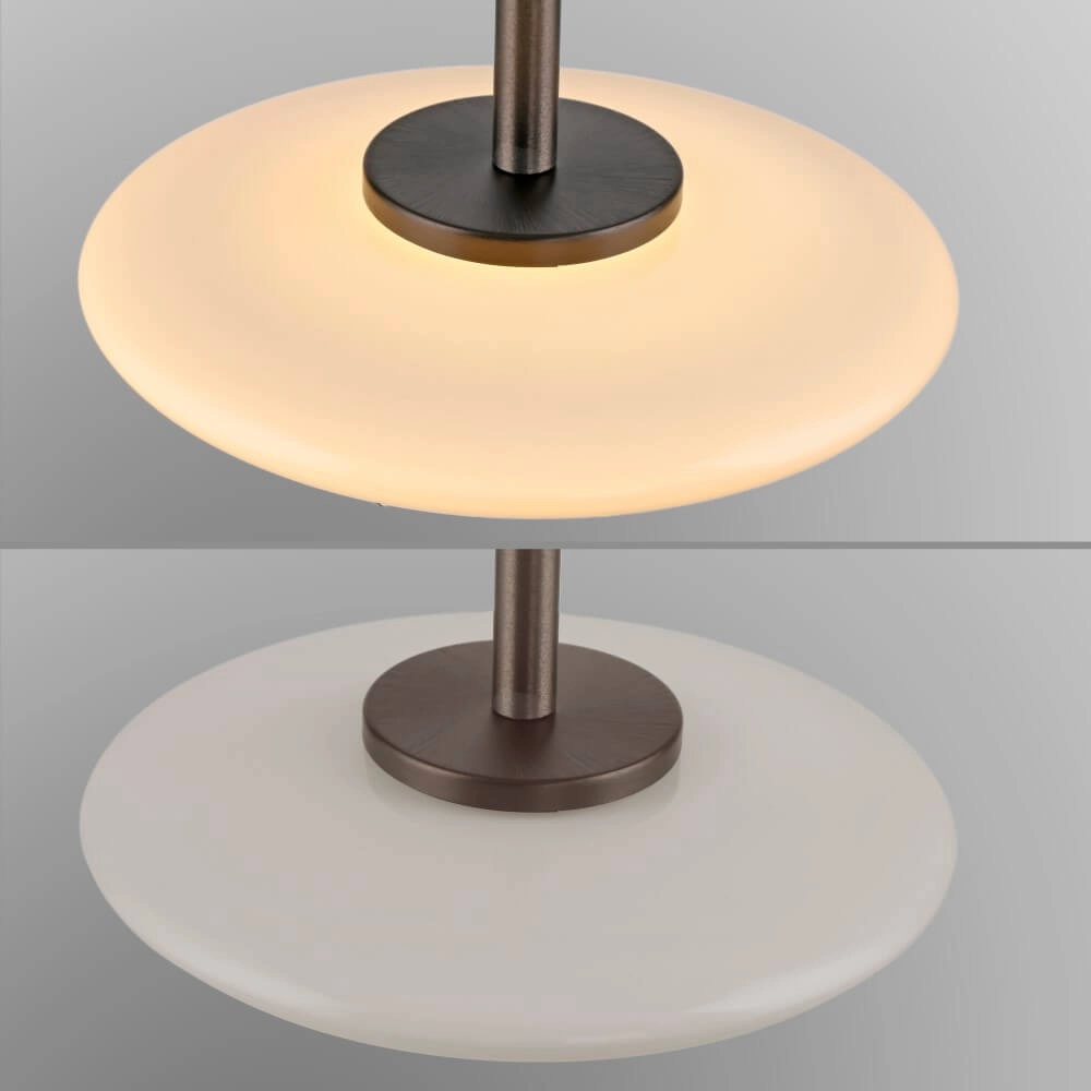 Lampe suspendue 3 lumières Pure Vitrum marron de créateur Paul Neuhaus 4012248382639