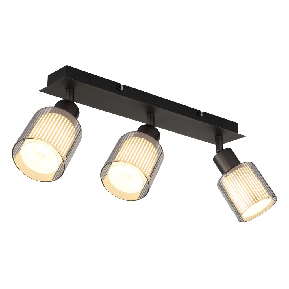 Lampe de plafond à design Villegas Trois pistolets légers