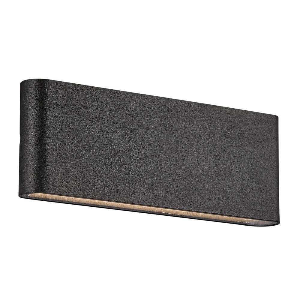 Applique murale design épurée Kinver noir 26cm