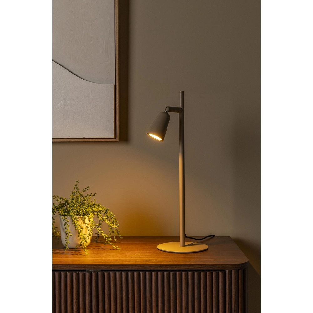 Lampe de table de conception Tiana taupe Lucide 5411212650450