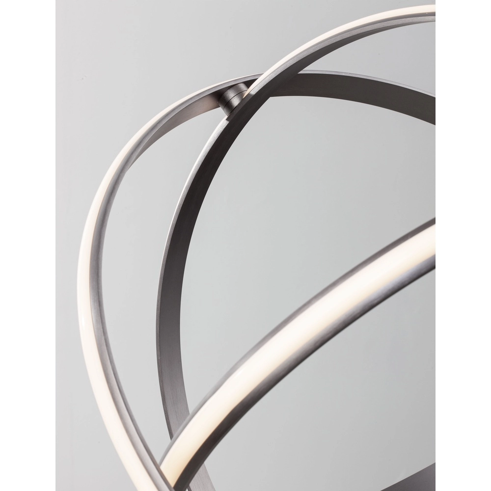 Suspension Pertone S Ø 70cm noir avec lueur violette Lyora 5212017419705