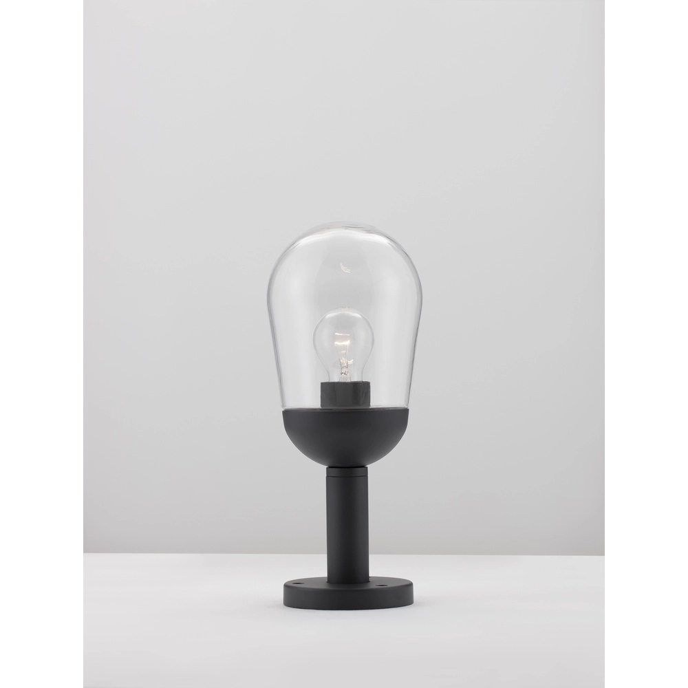 Lampe de jardin Omika gris 37cm