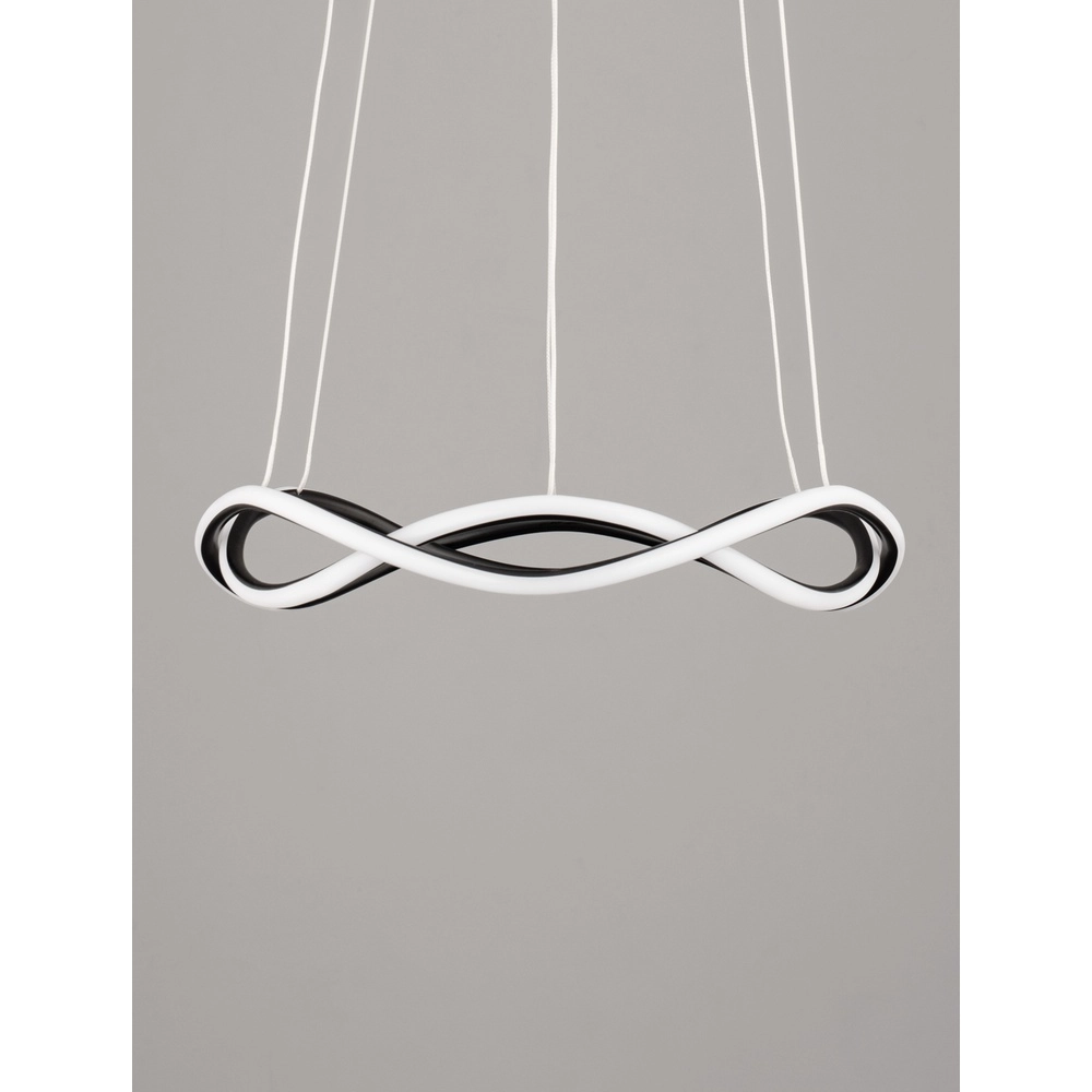 Suspension design Jinal noir Ø 45cm Lyora 5212017438720