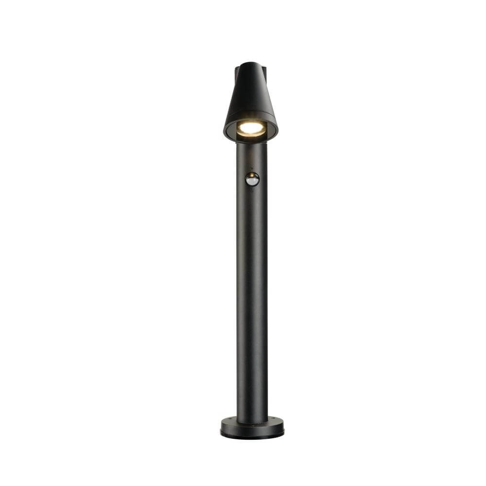 Éclairage de chemin T-Tube 70 Pole 70cm noir avec capteur SLV 4024163291590