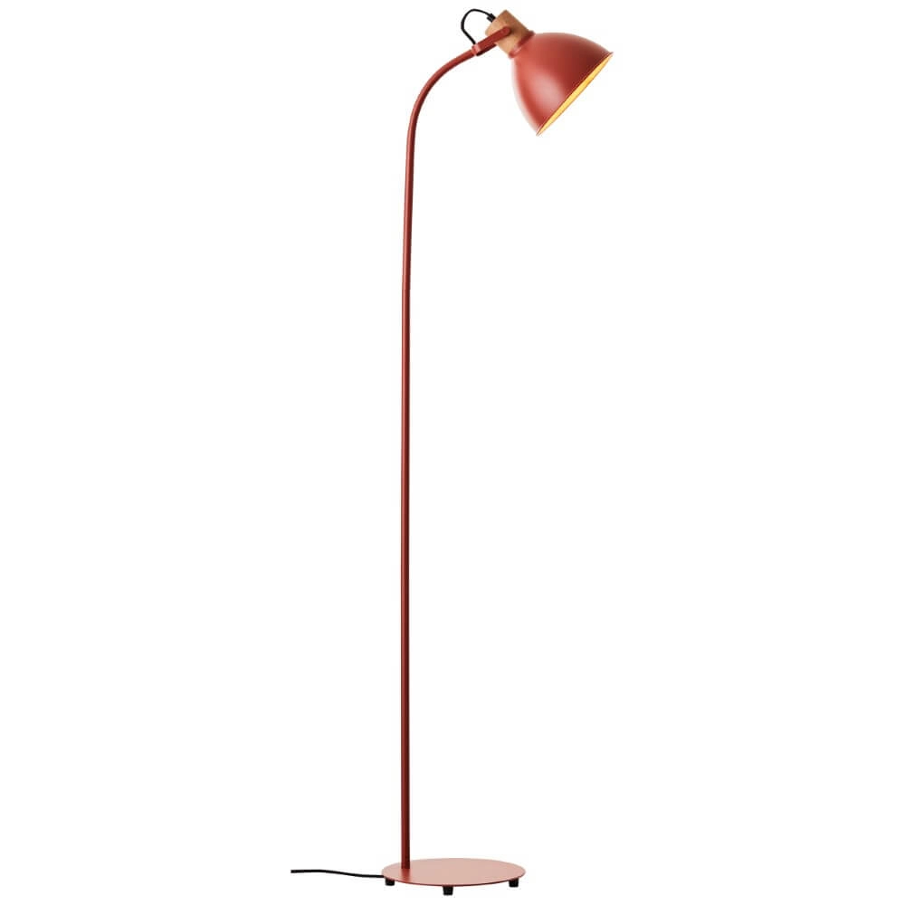Lampe sur pied Erena rouge Brilliant 4004353413025