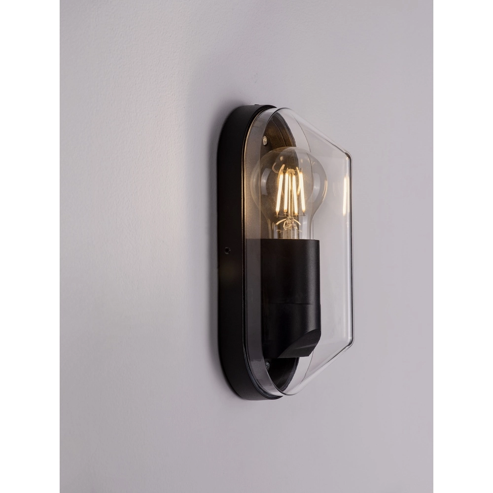 Applique murale classique Amel anthracite
