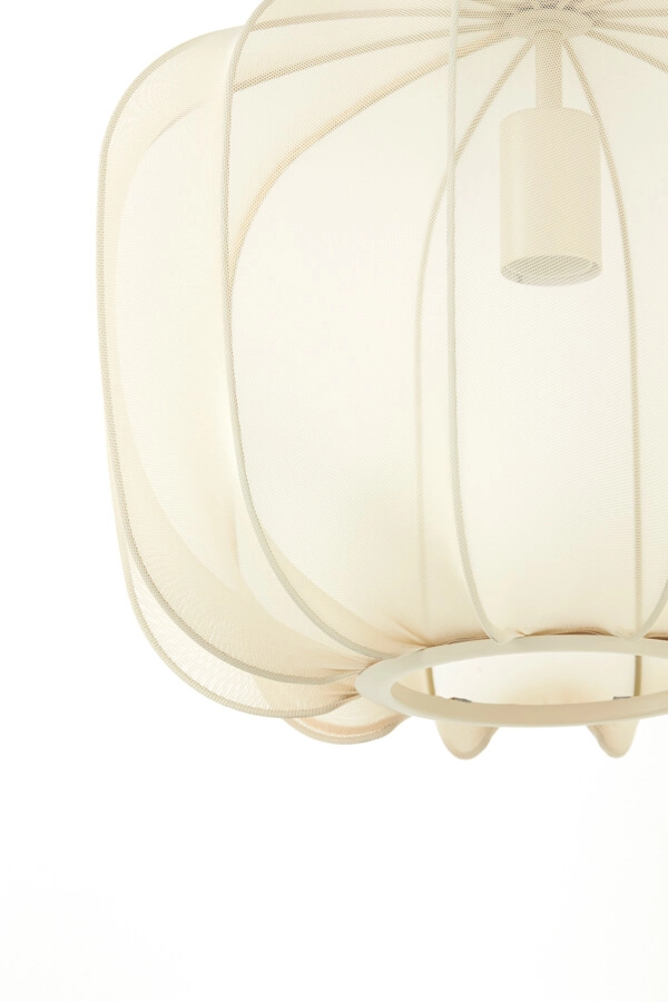 Suspension Japandi Plumeria crème Ø 40cm Light & Living 8717807651398