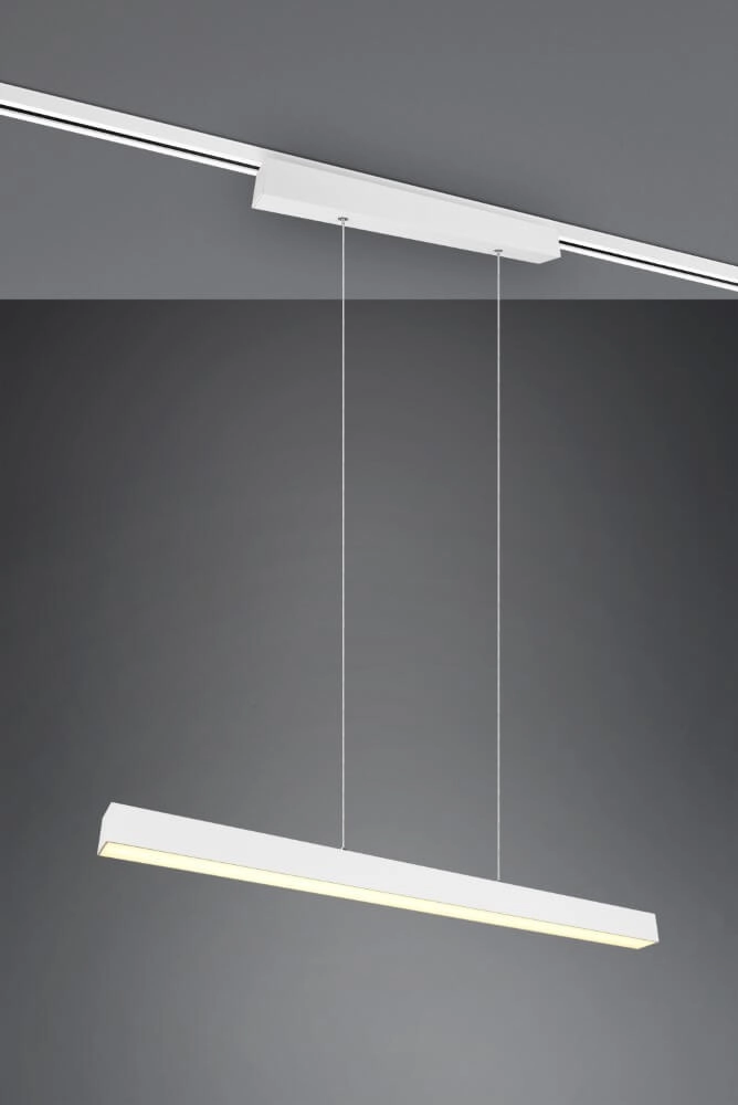 Lampe suspendue Paros blanc Trio 4017807505931