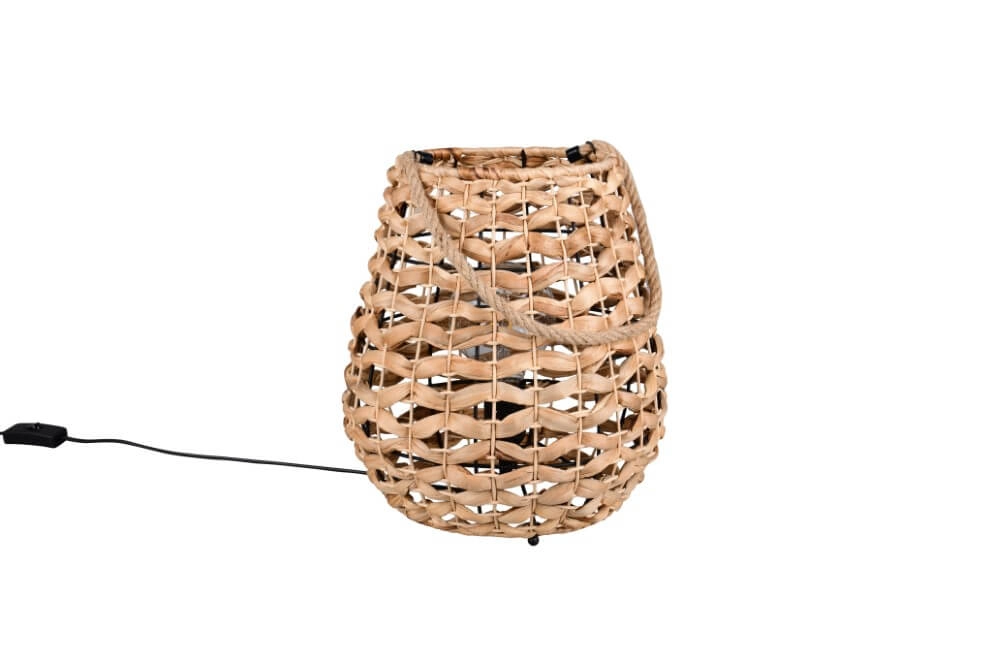 Lampe de table champêtre Jean Rotin Ø 29cm Trio 4017807637687