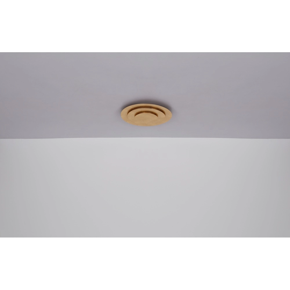 Lampe de plafond dorée Heda Ø 18 cm Globo 9007371458523