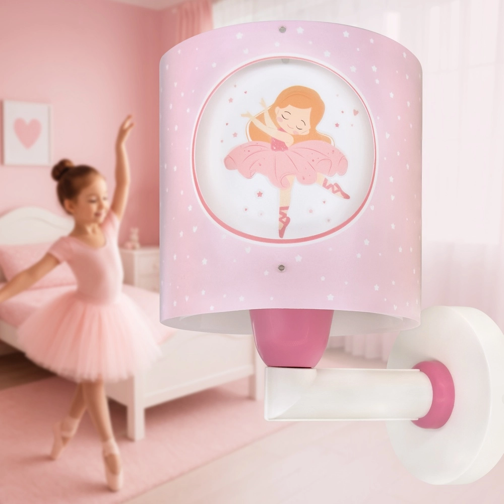 Applique murale Princess Dance Lueur rose dans le noir Dalber 8420406609195