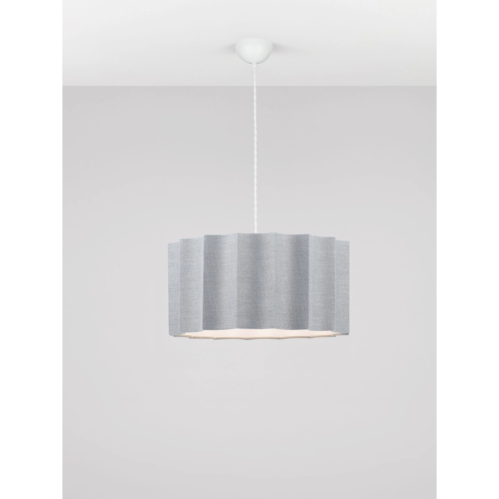 Lampe pendante de conception Alve gris Ø 45cm Lyora 5212017493668