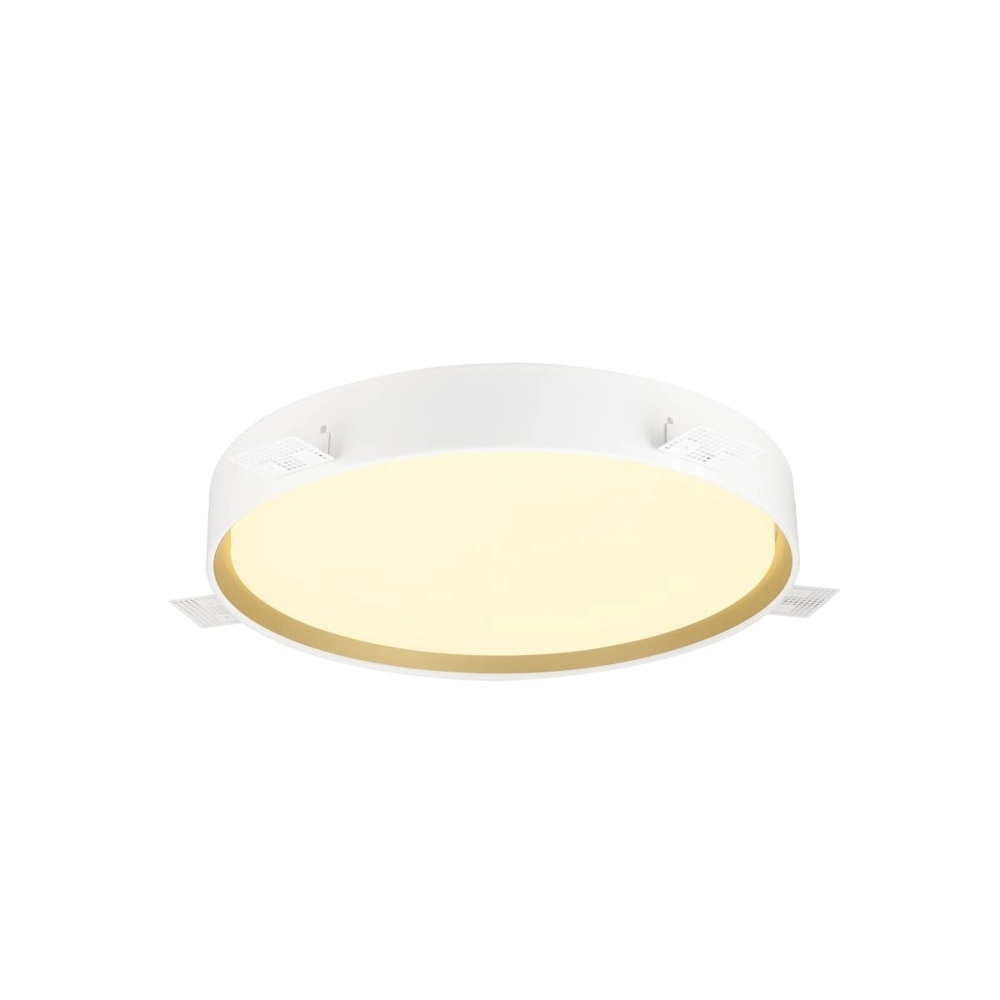 Plafonnier Decona Ø 42cm noir avec or - 3000K/4000K SLV 4024163302920