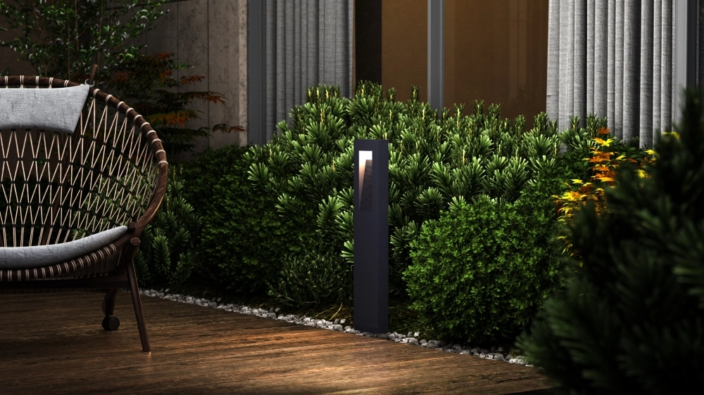 Lampe de jardin conçue Arteo