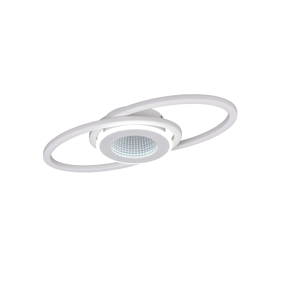 Lampe de plafond à design Deliva Blanc Trio 4017807707793