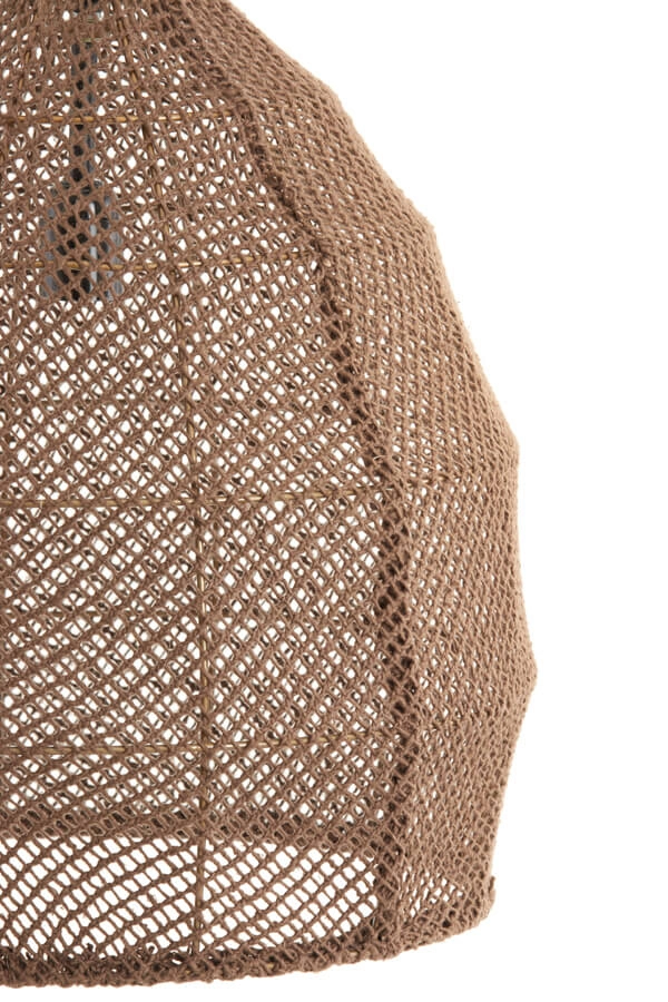 Suspension Japandi Makassar marron Ø 50cm Light & Living 8717807706463