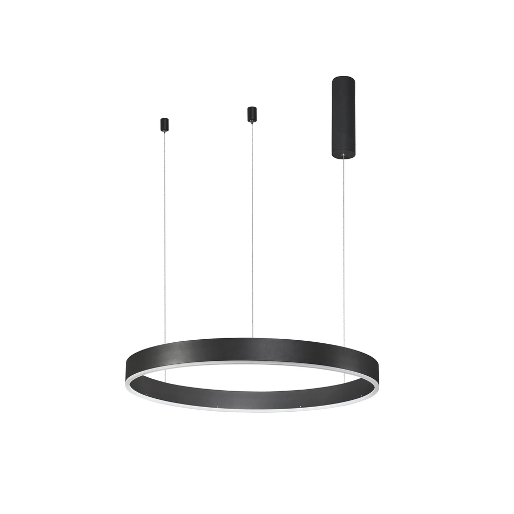 Suspension Motif noir Ø 60cm 3000K