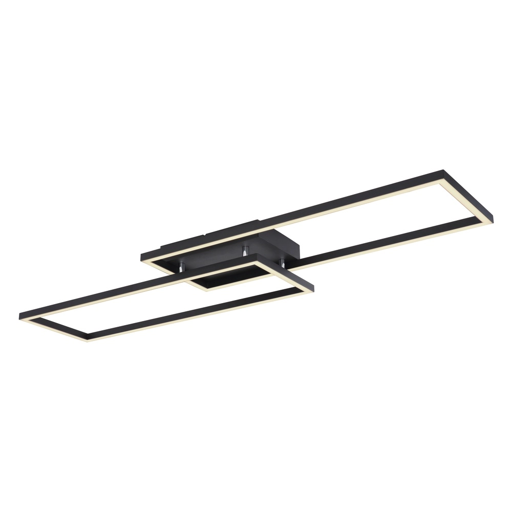 Lampe de plafond noire Tatjana Conception