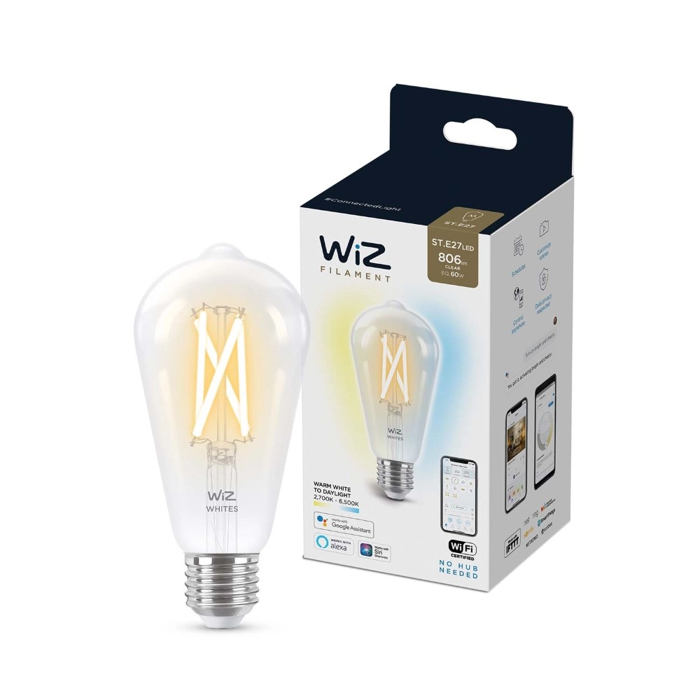 Source de lumière 6,7W - E27 - Led 2700-6500K WiZ 8718699787172