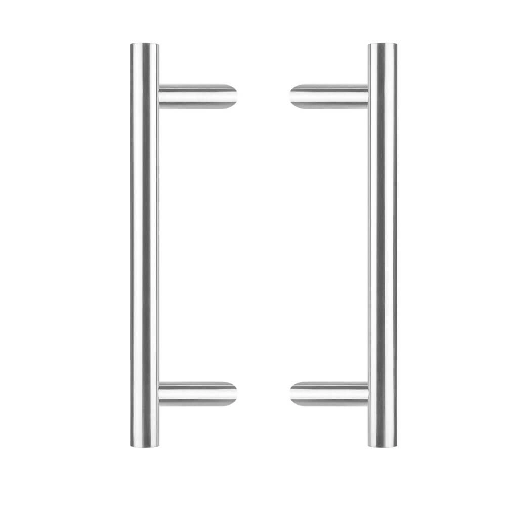 Poignées de porte en forme de T Gripon incliné par paire 60cm en acier inoxydable Poignées de porte en forme de T Gripon incliné par paire 60cm en acier inoxydable