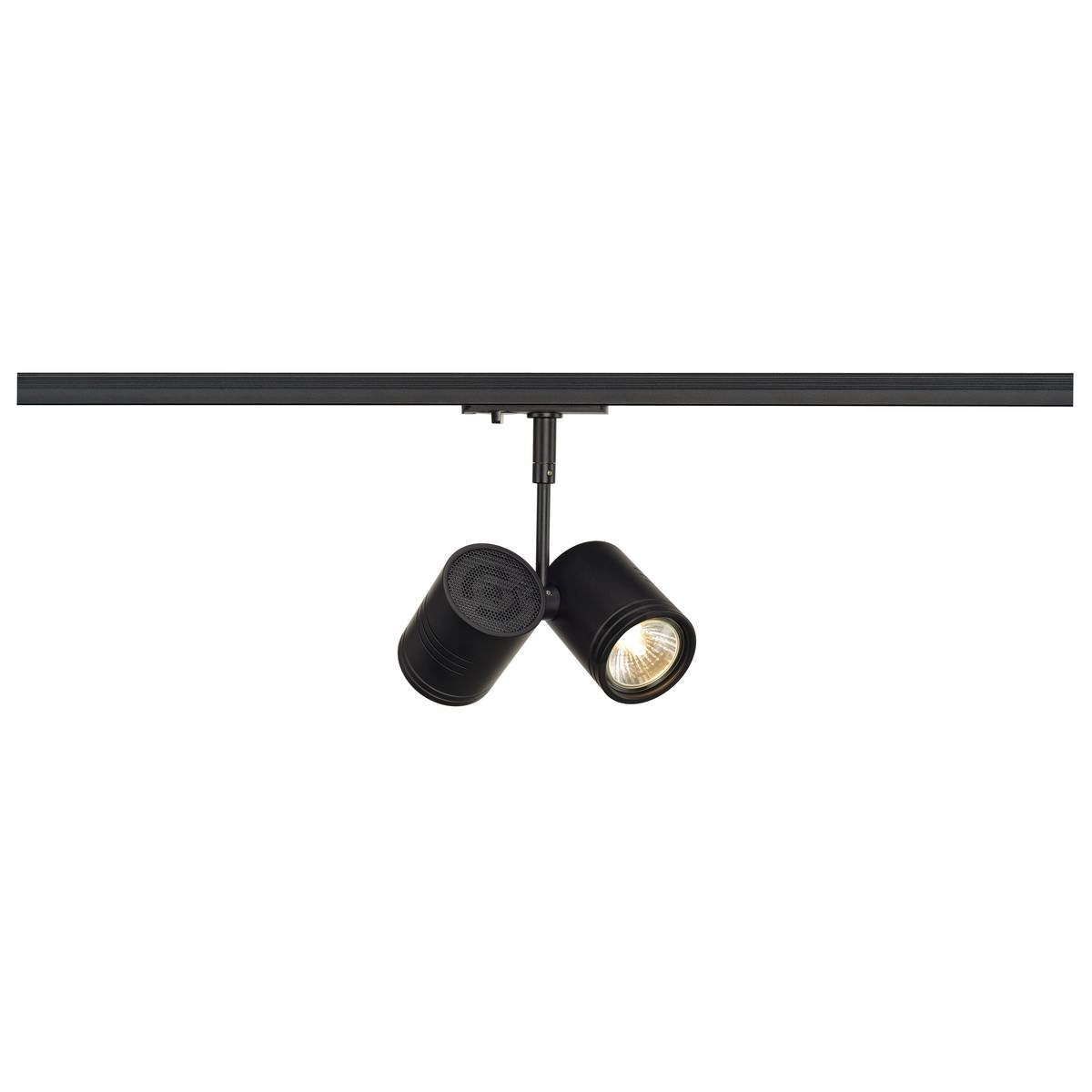 Spot ferroviaire double Bima 2 Monophasé noir