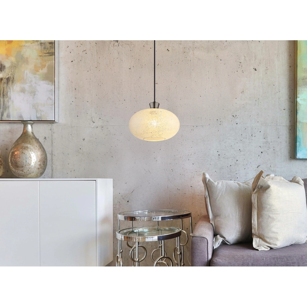 Lampe pendante simple Brokana Bronze à fusil Globo 9007371575466