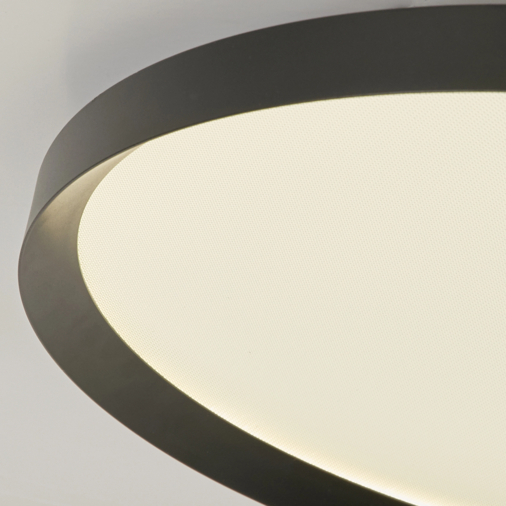 Lumière de plafond élégante Prisma noir Ø 45cm Lyora 5053423315263