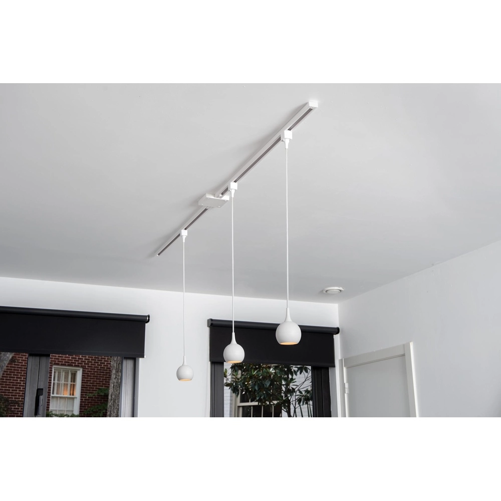 Suspension lumineuse à rail Track Favori Blanc monophasé Lucide 5411212093882