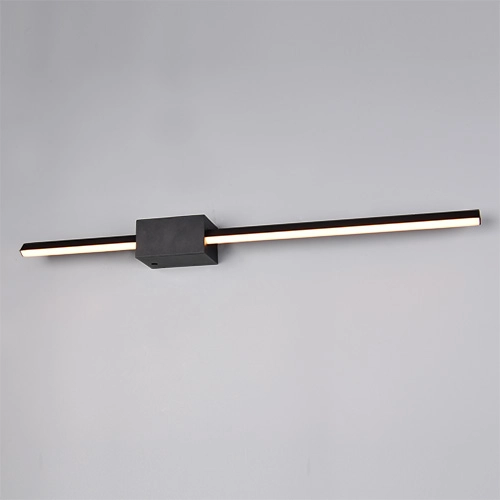 Lampe murale moderne Cassino noir 70,5 cm Trio 4017807683226