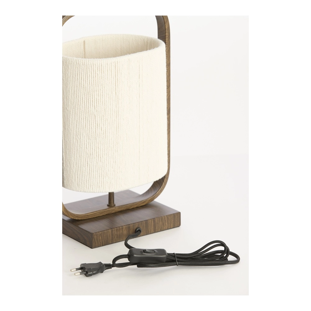 Lampe de table Lecce 22,5 cm sombres Light & Living 8717807837518