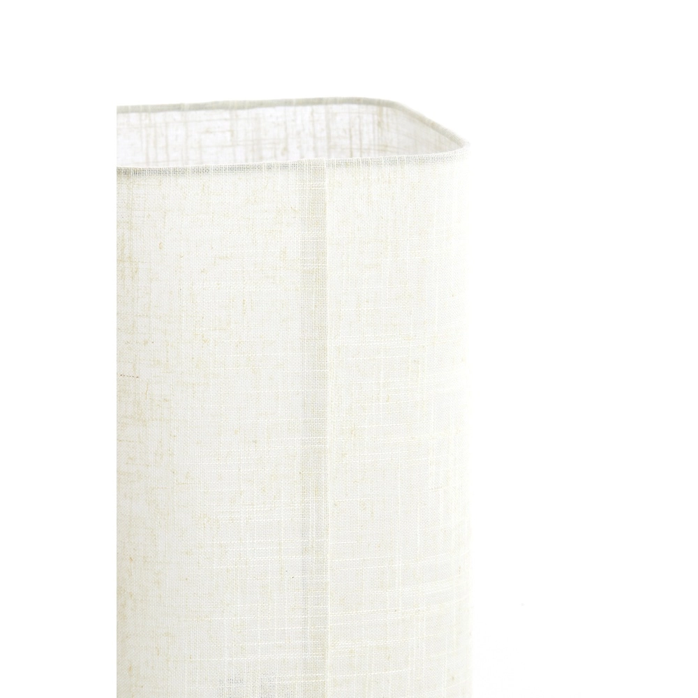 Lampe de table Wyn 50,5 cm - corde crème avec aspect bois Light & Living 8717807792572