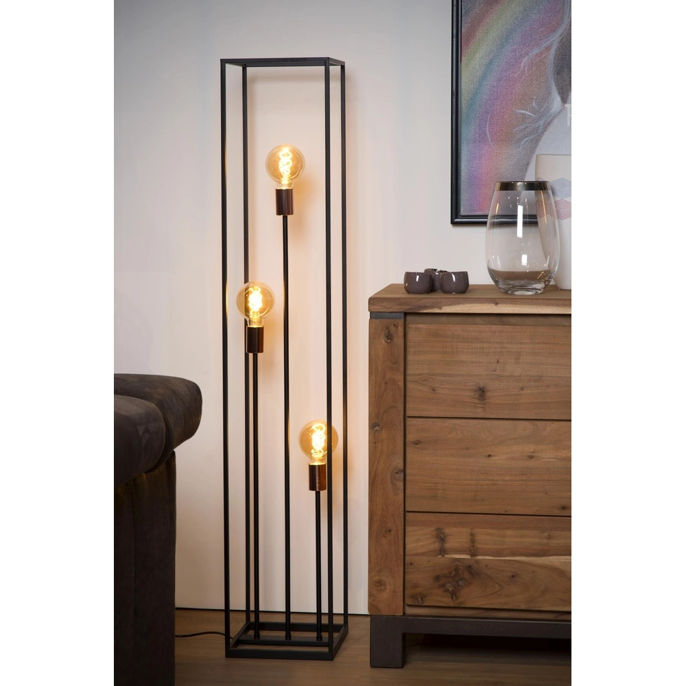 Lampe de pied Arthur Noir à 3 lumières Lucide 5411212082909