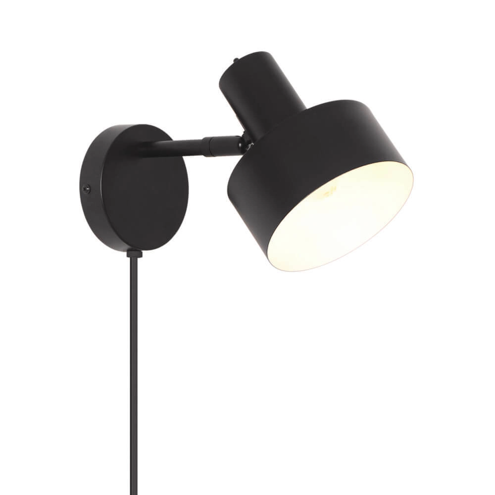 Applique murale design Matis noir