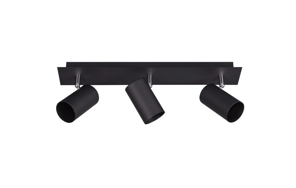 Spot Marley 3 lumières noir mat Trio 4017807408652