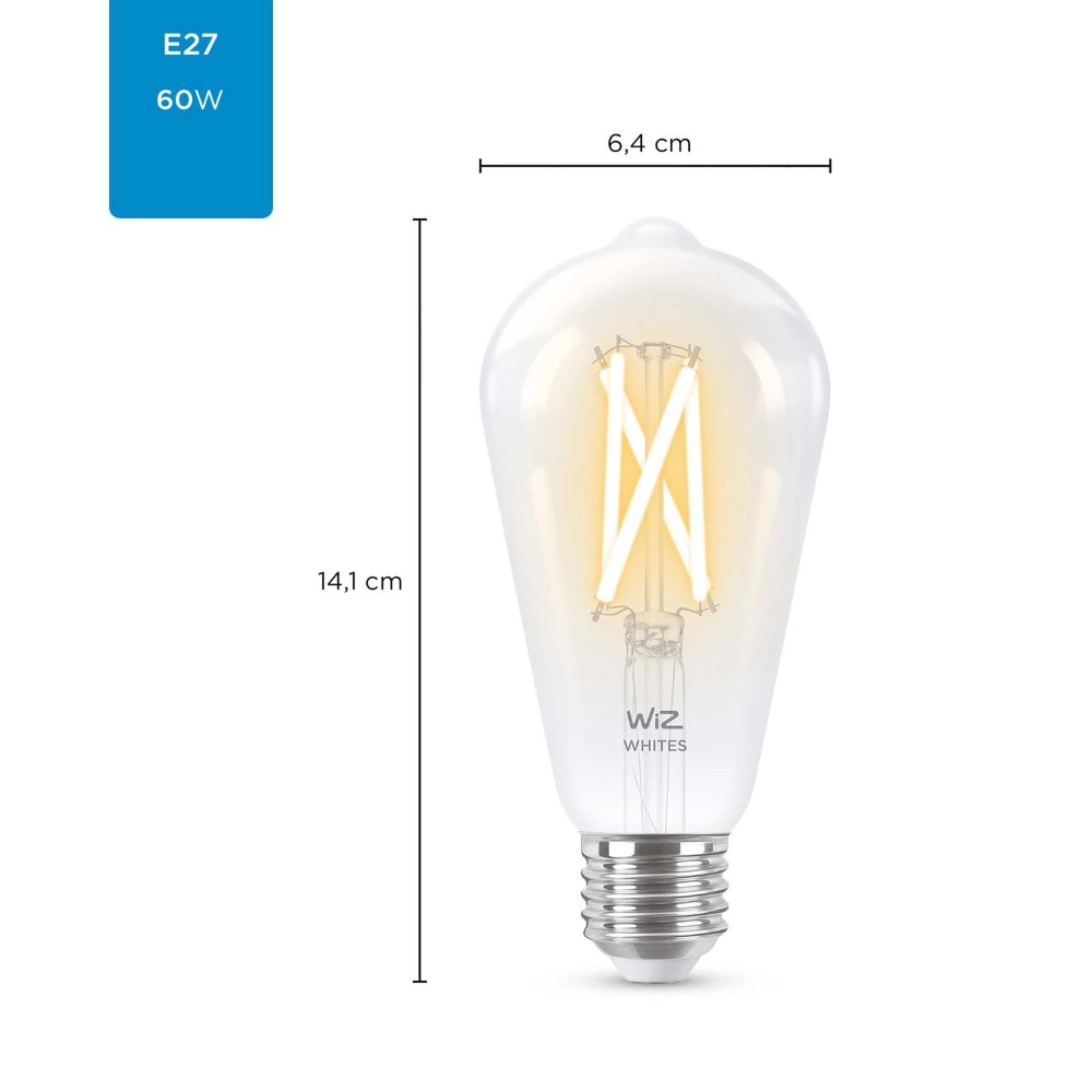 Source de lumière 6,7W - E27 - Led 2700-6500K WiZ 8718699787172