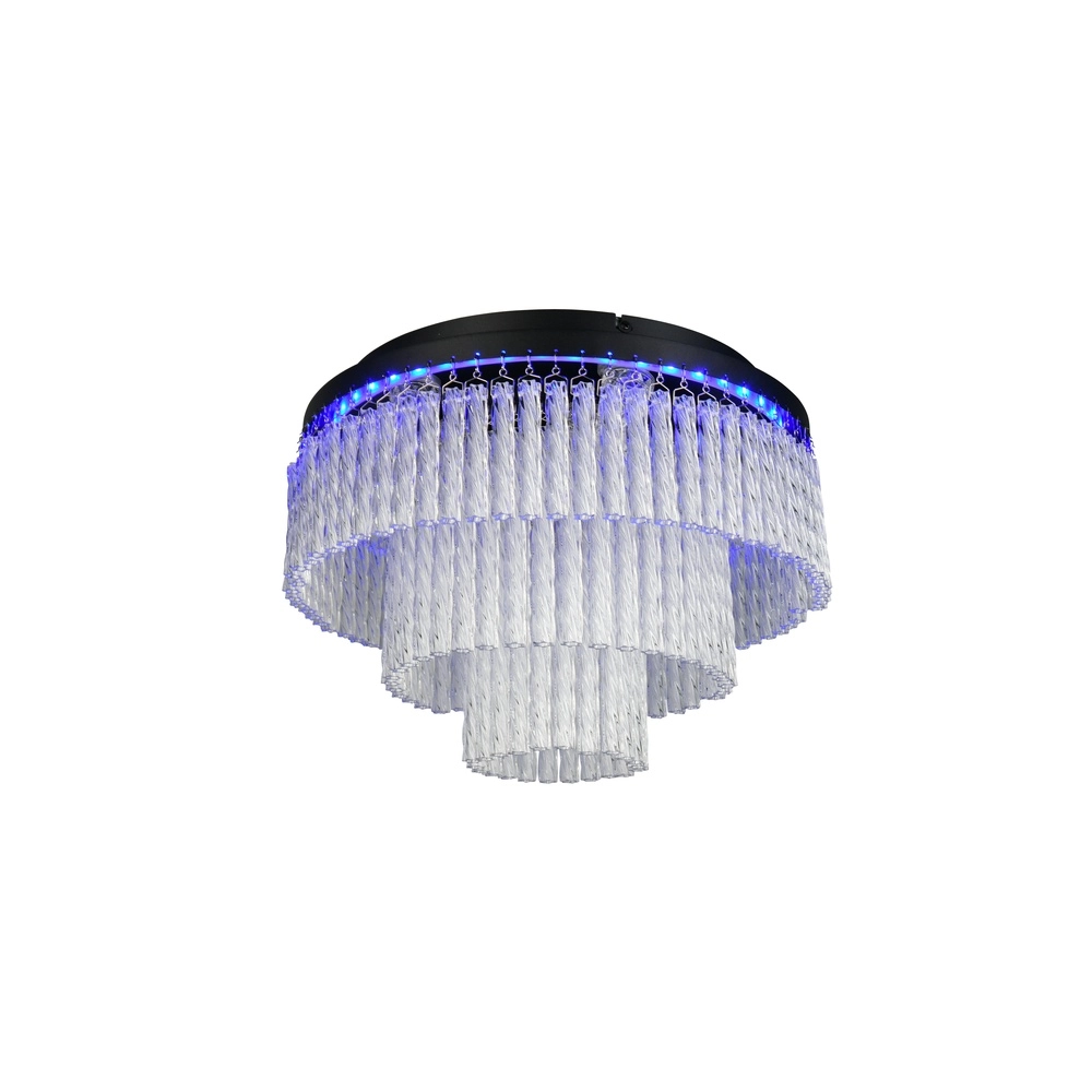 Lampe de plafond à design Vono Noir Trio 4017807682236
