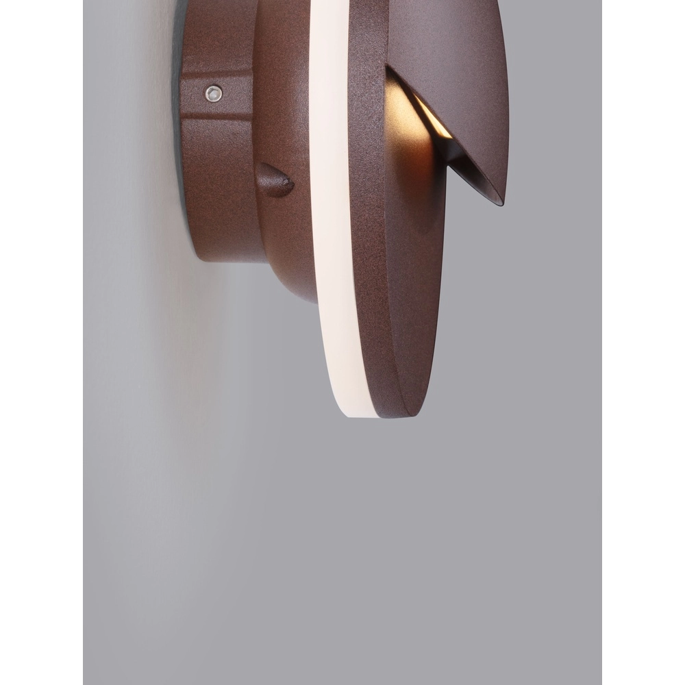 Applique murale élégante Pan Brun rouille Lyora 5212017470454